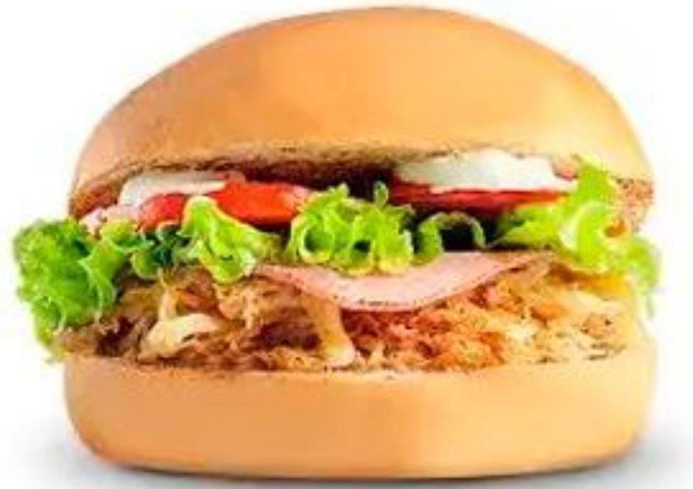 X-Frango Salada Bacon